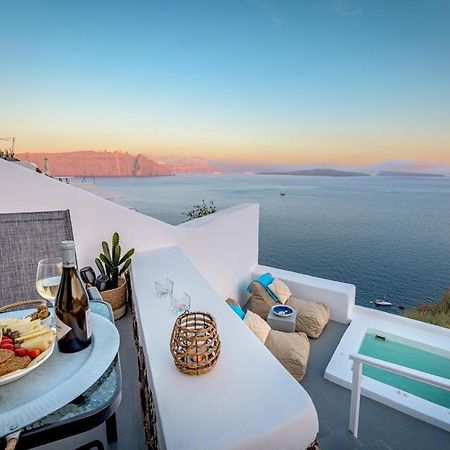 Amazing View Villa Oia With Jacuzzi Luaran gambar
