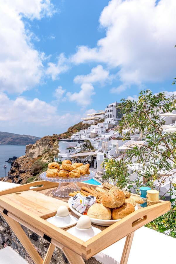 Amazing View Villa Oia With Jacuzzi Luaran gambar